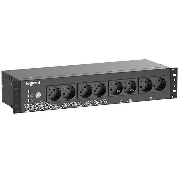 

ИБП Legrand KEOR PDU 800ВА/450Вт, 8хSchuko, USB ЧРН