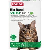 Нашийник для кошенят Beaphar від бліх, кліщів та комарів Bio Collar 35см