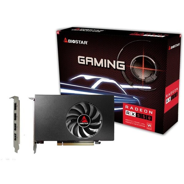 

Видеокарта Biostar RX550-4GB 4HDMI 4GB GDDR5