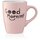 Чашка Ardesto Good Morning, 330 мл, рожева, кераміка (AR3468P)