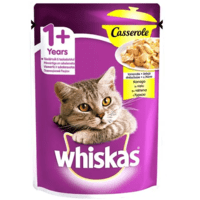 Вологий корм котів Whiskas з куркою в желе 85г