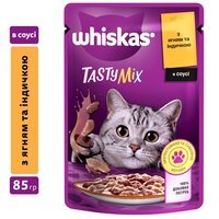 Влажный корм для котов Whiskas TastyMix ягненок, индюк 85г