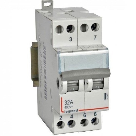 

Переключатель Legrand Cx3 3-Поз. 2п 32а 2м
