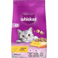 Корм сухий для дорослих котів з куркою Whiskas 300г