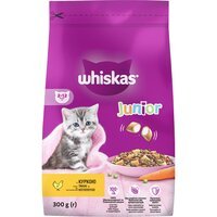 Корм сухий для кошенят з куркою Whiskas 300г