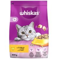 Корм сухий для дорослих котів з куркою Whiskas 800г