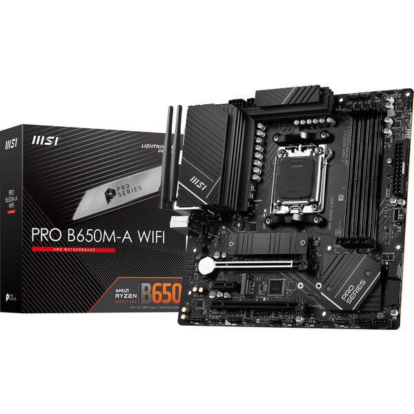 

Материнcкая плата MSI PRO B650M-A WIFI (911-7D77-001)