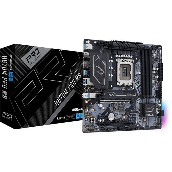 

Материнская плата ASRock H670M PRO RS (H670M_PRO_RS)