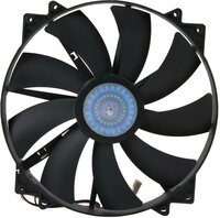 Корпусний вентилятор Cooler Master MegaFlow 200 Silent Fan, w/o LED, 200мм, 3pin+Molex (R4-MFJR-07FK-R1)