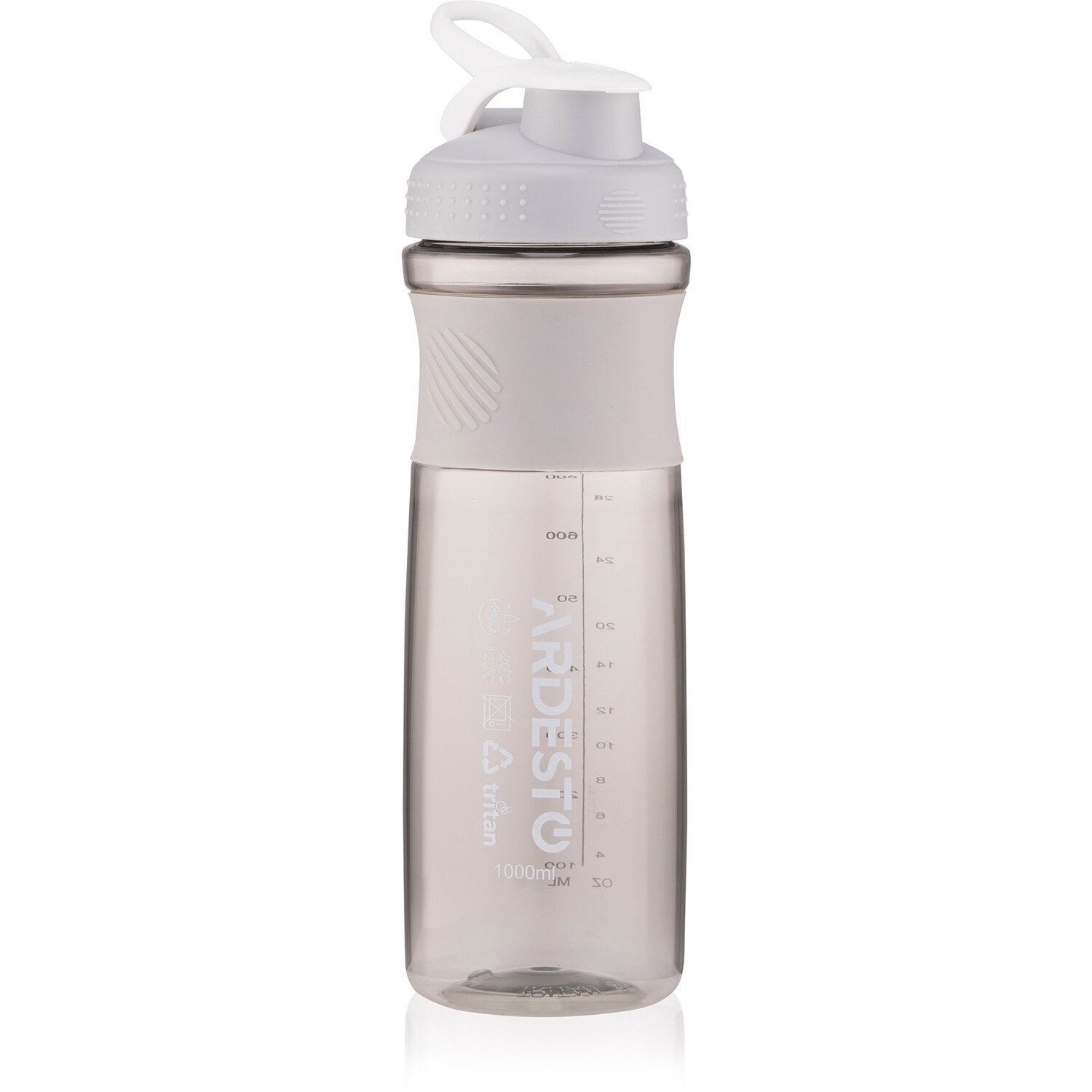 Пляшка для води Ardesto Smart Bottle 1000 мл Grey (AR2204TG) (1157808)