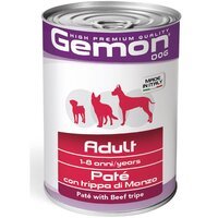 Вологий корм для собак Gemon Dog Adult Pate beef tripe зі смаком яловичини 0,4 кг