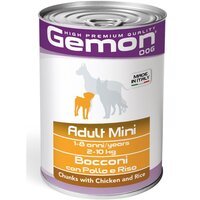 Вологий корм для собак Gemon Dog Mini adult з куркою та рисом 0,415 кг