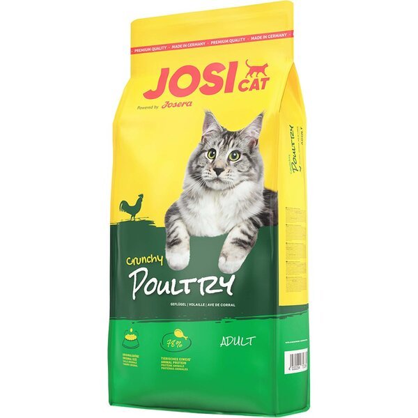 

Сухой корм для взрослых кошек Josera JosiCat Crunchy Poultry 650 г