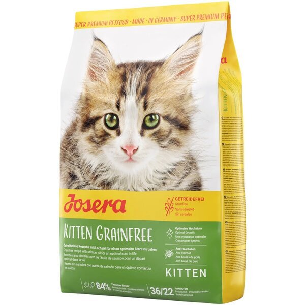 

Сухой корм для котят Josera Kitten Grainfree с курицей, 4,25 кг