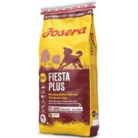 Сухий корм Josera Adult Fiesta Plus для дорослих вибагливих собак, з додатковими крокетами, 15 кг