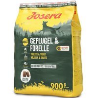 Сухий корм для дорослих та активних собак Josera Adult Geflugel & Forelle з м'ясом птиці та форелі, 900 г