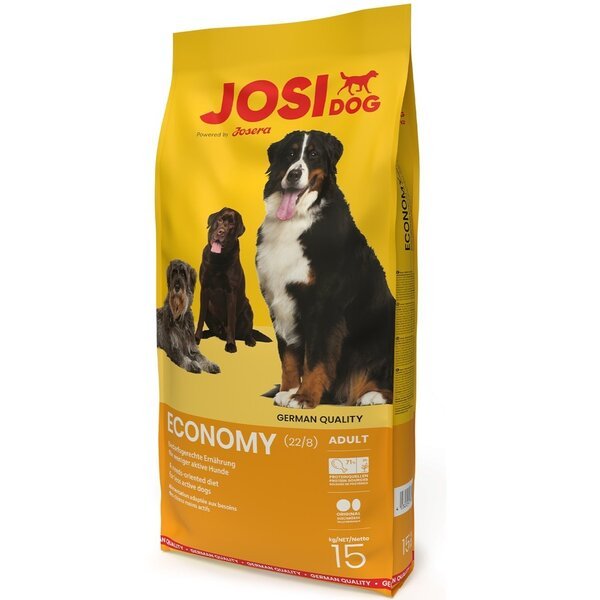 Сухой корм для собак с умеренной активностью Josera JosiDog Economy 15 кг