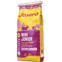 Сухий корм для підростаючих собак малих порід Josera Mini Junior з 3-го тижня життя, з качкою та лососем, 15 кг