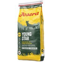 Сухий корм для цуценят Josera YoungStar Junior беззерновий, з м'ясом птиці та картоплею, 15 кг