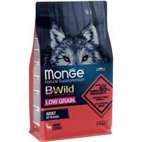 Сухий корм для собак Monge Dog Be Wild Low Grain з олениною, 2,5 кг