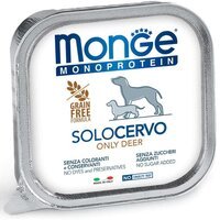 Вологий корм для собак Monge Dog Solo з олениною, 150 г