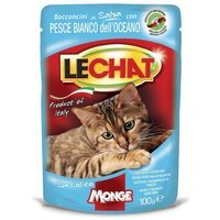 Вологий корм для кішок Monge LeChat Wet Adult океанічна риба 100 г