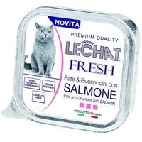 Вологий корм для кішок Monge "Lechat Fresh" лосось 0,1 кг