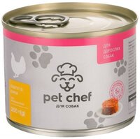 Паштет для собак Pet Chef з куркою 200 г