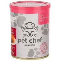 Паштет для кішок Pet Chef з яловичиною 360 г