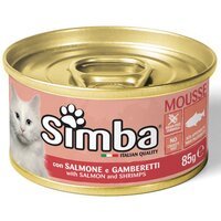 Консерви для кішок Simba Cat Wet лосось та креветки 85 г