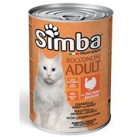 Вологий корм для кішок Simba cat wet з індичкою 415 г