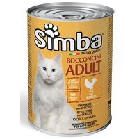 Вологий корм для кішок Simba cat wet з куркою 415 г