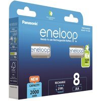 Акумулятор Panasonic Eneloop NI-MH AA 2000 мАг, 8 шт. (BK-3MCDE/8BE)