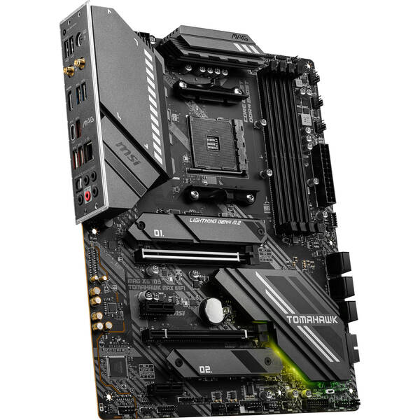 

Материнcкая плата MSI MAG X570S TOMAHAWK MAX WIFI sAM4 X570 4xDDR4 HDMI Wi-Fi BT ATX