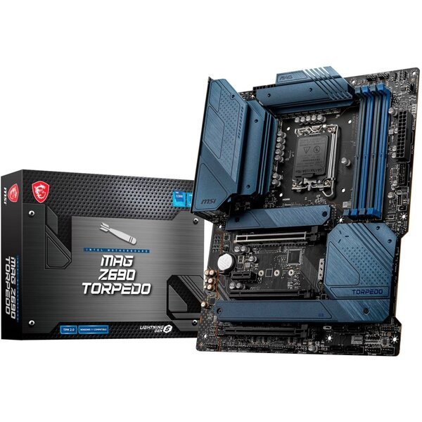 

Материнcкая плата MSI MAG Z690 TORPEDO s1700 Z690 4xDDR5 M.2 HDMI-DP ATX