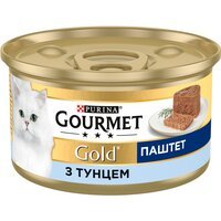 Вологий корм для кішок Gourmet Gold Паштет з тунцем 85 г