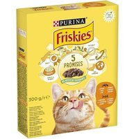 Корм сухий для кішок Friskies з куркою та овочами 300г