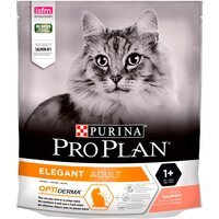 Сухий корм для кішок із чутливою шкірою Purina Pro Plan Elegant Adult із лососем, 400 г