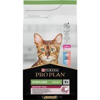 Сухой корм для кастрированных котов Purina Pro Plan Sterilised Senses с треской и форелью, 1.5 кг