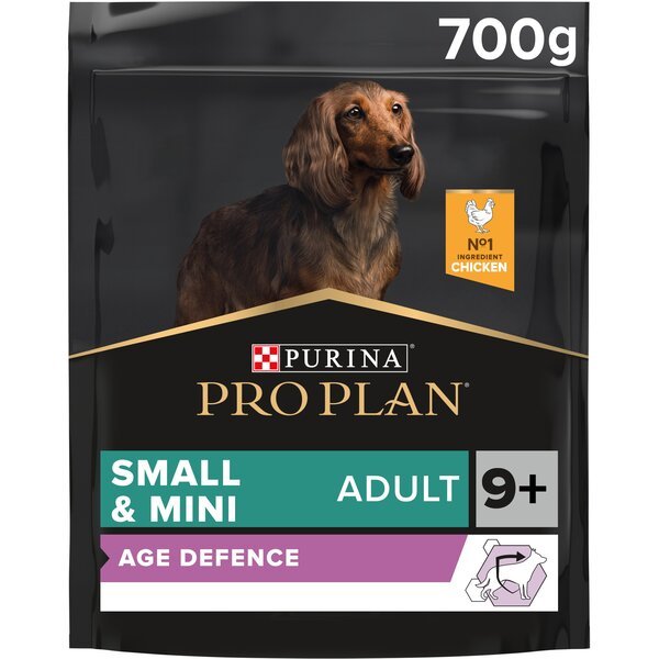 

Сухой корм для собак мелких пород старше девяти лет Purina Pro Plan Small&Mini Adult с курицей, 700 г