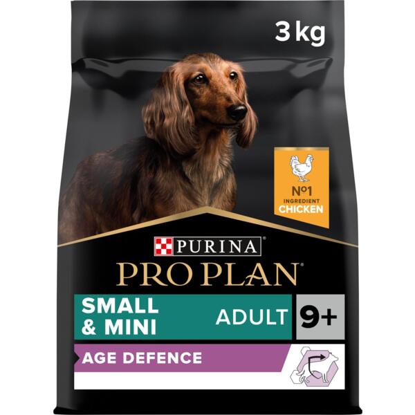 

Сухой корм для собак мелких пород старше девяти лет Purina Pro Plan Small&Mini Adult с курицей, 3 кг