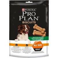 Ласощі для дорослих собак Purina Pro Plan Biscuits печиво з ягням та рисом 400 г