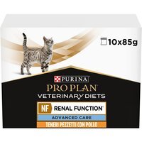 Вологий корм для котів із хворобами нирок Purina Pro Plan Veterinary Diets NF Renal Function з куркою10x85 г