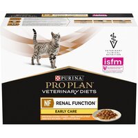 Вологий корм для котів із хворобами нирок Purina Pro Plan Veterinary Diets NF Renal Function Early Care з куркою 10x85 г