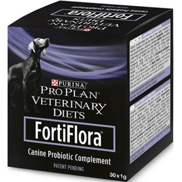 

Кормовая добавка с пробиотиком для собак Pro Plan Veterinary Diets FortiFlora Canine 7шт по 1г.