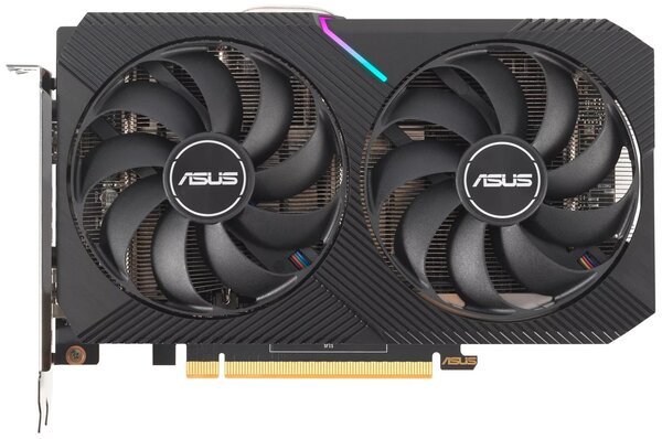 

Видеокарта ASUS Radeon RX 6500 XT 4GB GDDR6 DUAL OC DUAL-RX6500XT-O4G