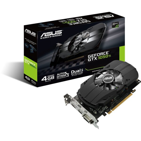 

Видеокарта ASUS GeForce GTX 1050 TI 4GB GDDR5 PH-GTX1050TI-4G