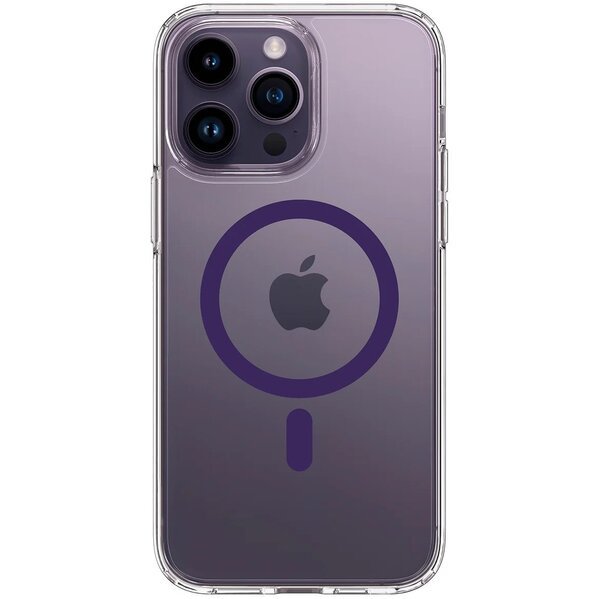 

Чехол Spigen для Apple iPhone 14 Pro Max Ultra Hybrid MagFit, Deep Purple (ACS05581)