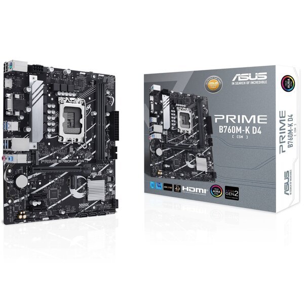 

Материнcкая плата ASUS PRIME B760M-K D4 s1700 B760 2xDDR4 M.2 HDMI-VGA mATX