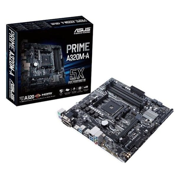

Материнcкая плата ASUS PRIME A320M-A sAM4 A320 4xDDR4 HDMI-VGA-DVI mATX